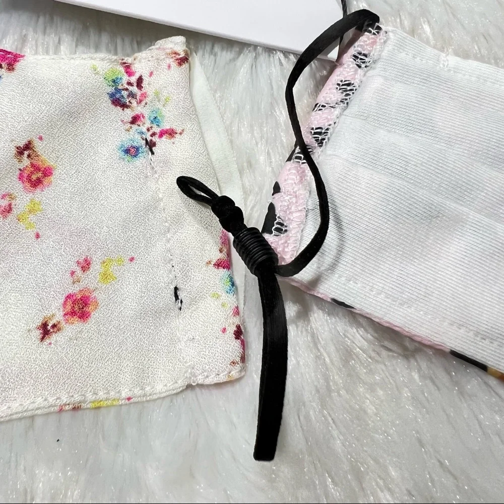 Plush Apparel x Revolve Set of 6 Reusable Face Masks
